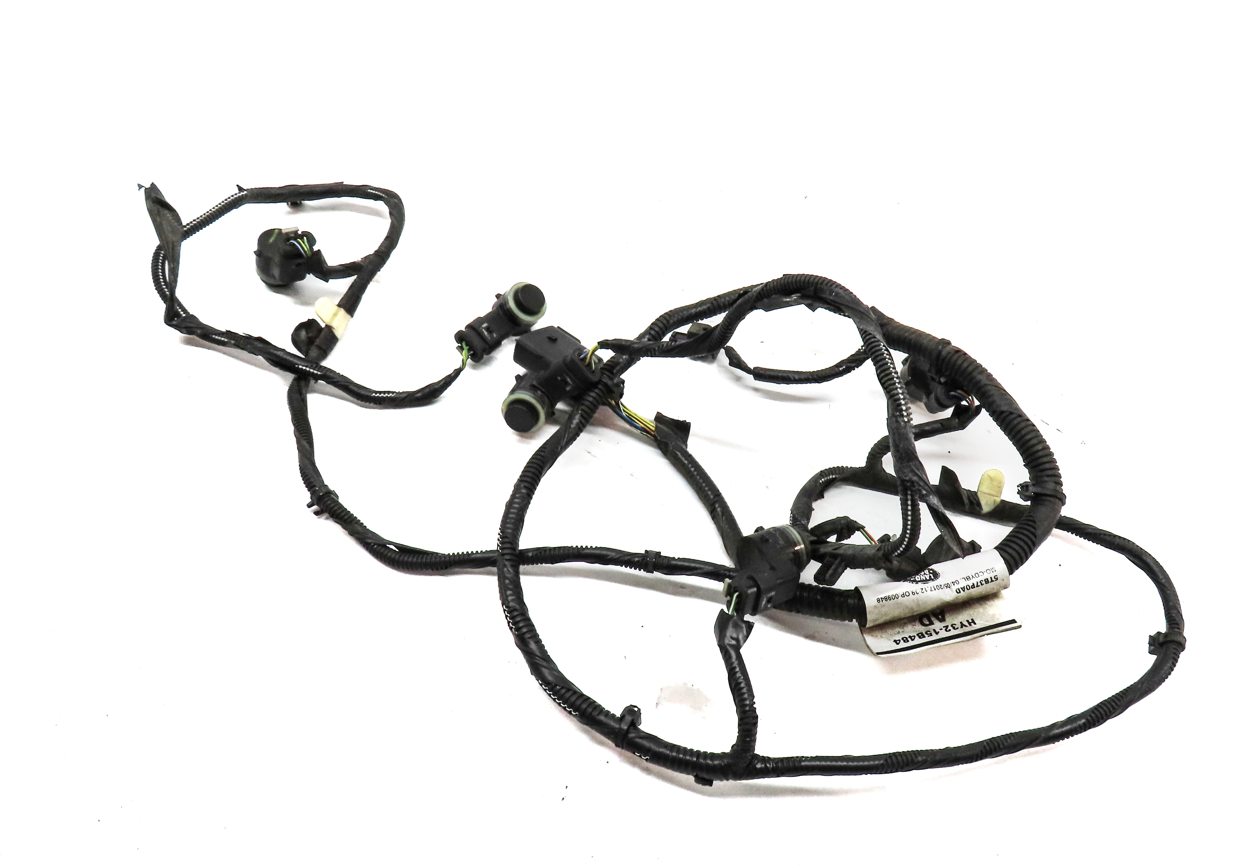 2017 LAND ROVER DISCOVERY (L462) REAR PDC PARK SENSOR SET w/ HARNESS (GRAY) — exact item pictured